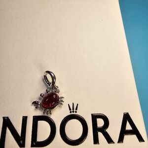 PANDORA LITTLE MERMAID SEBASTIAN DANGLE CHARM #033